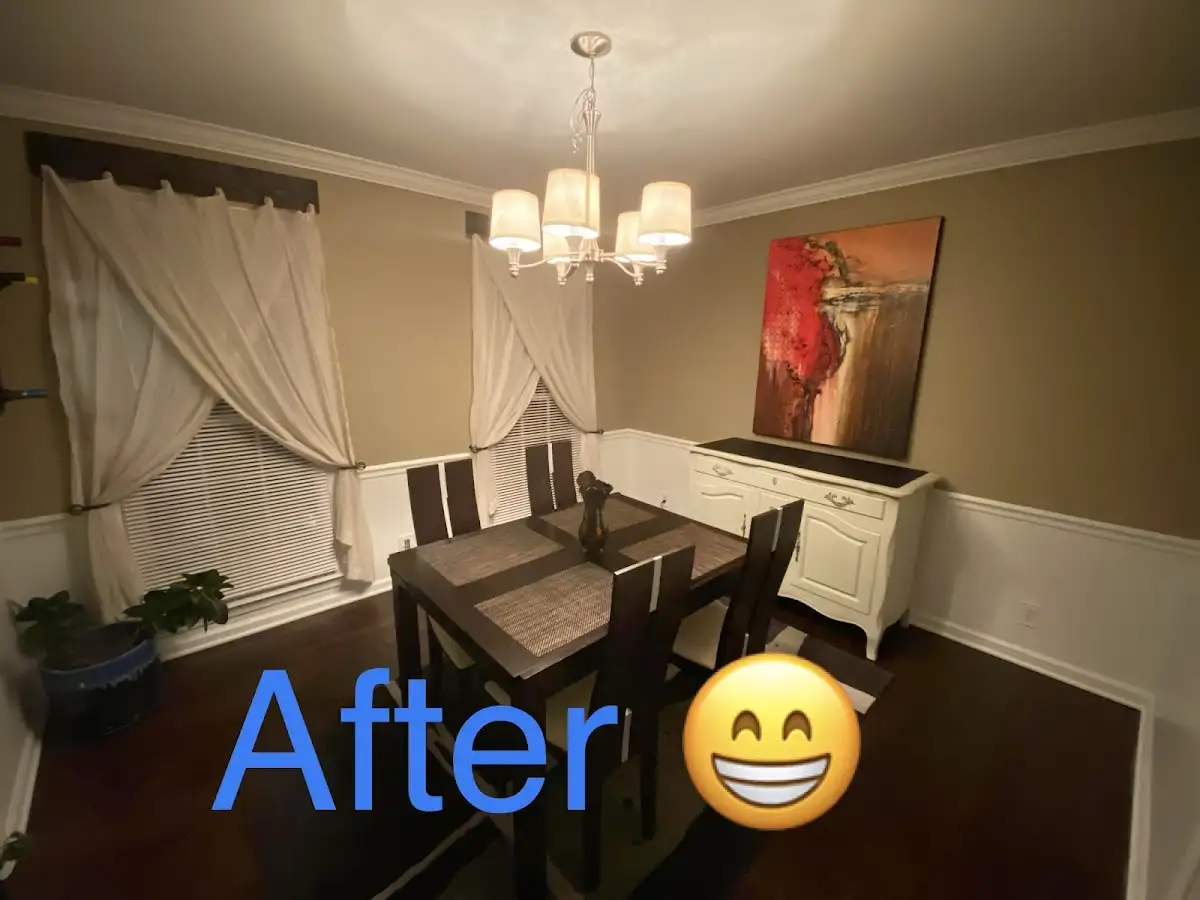 Professional dining room restoration after water damage in Kinnelon